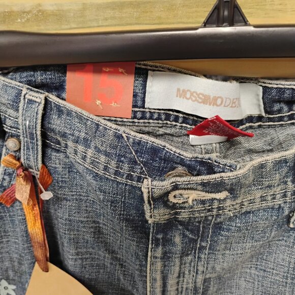 Mossimo Floral Print Denim Jeans – Size 15 - Picture 5 of 5